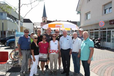 Hessischer Frhschoppen mit Volker Bouffier und Manfred Penz bei der CDU Gro-Zimmern