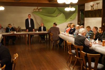 Begrung durch den CDU Vorsitzenden Marcus Milligan