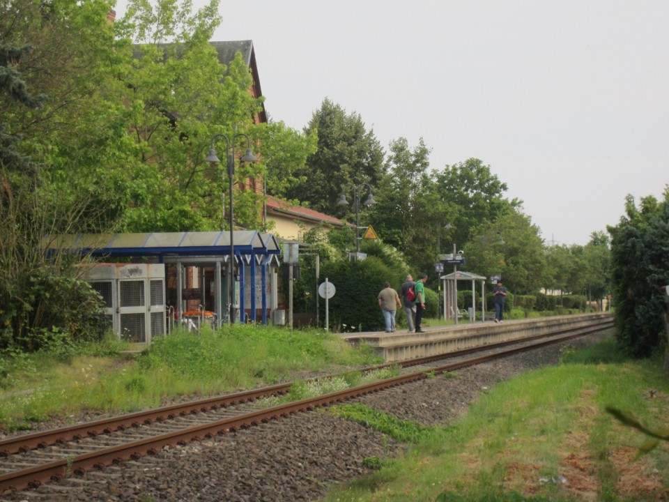 Das beigefügte Bild zeigt den Bahnhof in Münster.